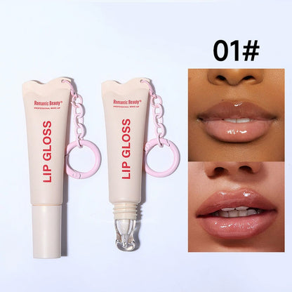 Crystal Glaze Moisturizing Lip Gloss - Hydrating Jelly, Long Lasting Waterproof Plumping Lip Gloss（2）