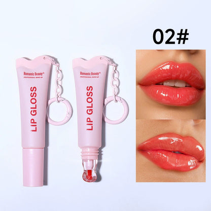Crystal Glaze Moisturizing Lip Gloss - Hydrating Jelly, Long Lasting Waterproof Plumping Lip Gloss（2）